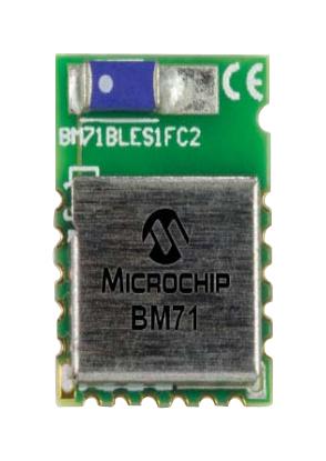 BM71BLES1FC2-0B04AA BLUETOOTH MODULE, V4.2, 2.402-2.48GHZ MICROCHIP
