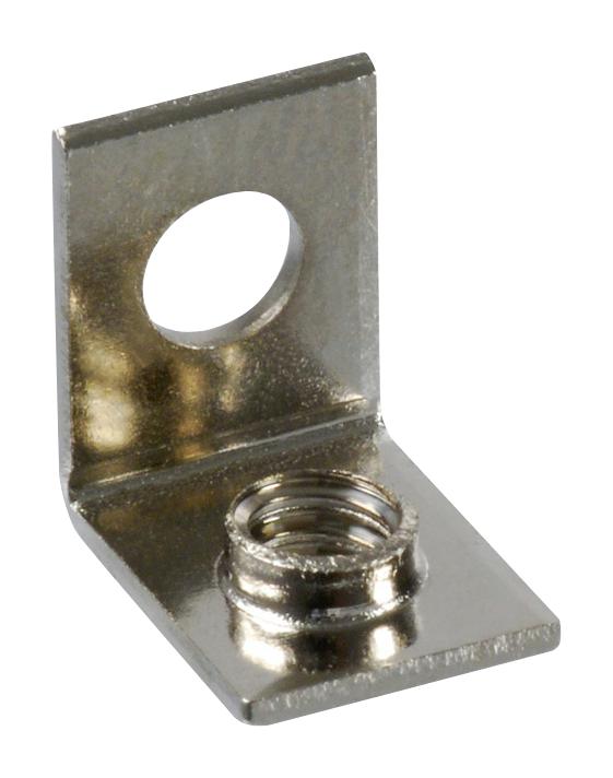 634 THREADED MOUNTING BRACKET, 9.53MM, BRASS KEYSTONE
