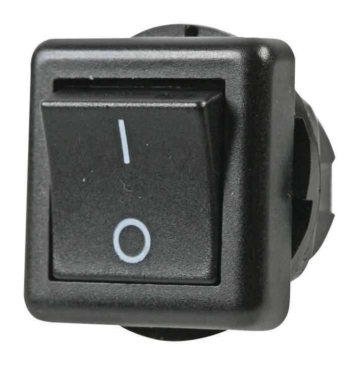 MCR13-136A-05 ROCKER SWITCH, SPST, 10A, 125VAC, PANEL MULTICOMP PRO