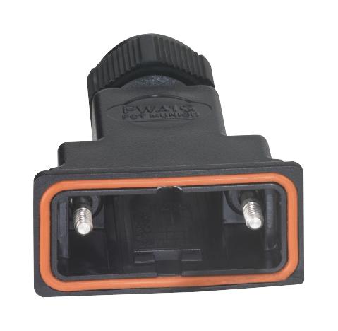 173114-0265 D-SUB BACKSHELL, 180°, PLASTIC BODY MOLEX / FCT