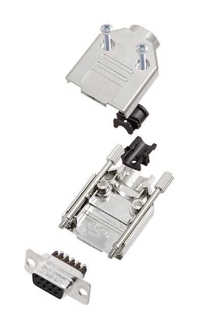 L17DTPK-M-15+L77DA15SST D SUB CONNECTOR, RCPT, 15POS, SCREW AMPHENOL ICC
