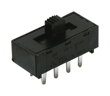 L202011MS02QE SLIDE SWITCH, DPDT, 4A, 125V, THT C&K COMPONENTS