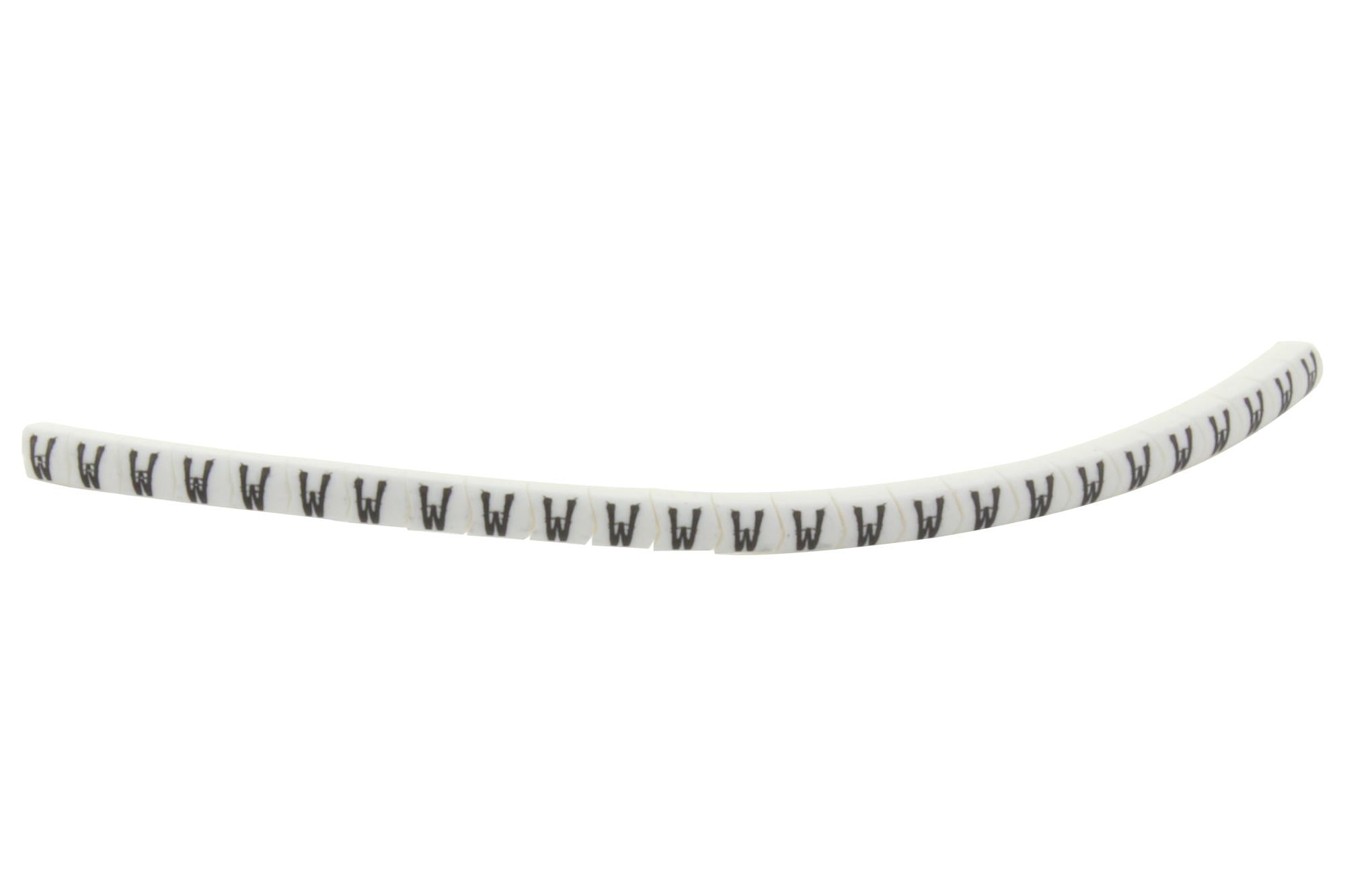 901-11046 CABLE MARKER, PRE PRINTED, PVC, WHITE HELLERMANNTYTON