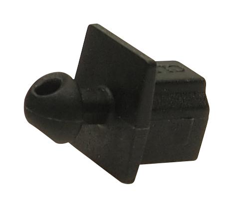 CP30296 DUST COVER, BLACK, USB RCPT CONN CLIFF ELECTRONIC COMPONENTS