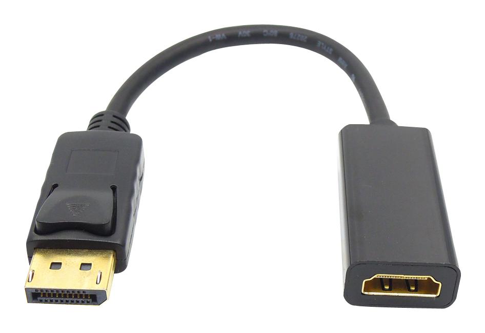 PS000244 AUDIO ADAPTER, DP PLUG-HDMI RCPT MULTICOMP PRO