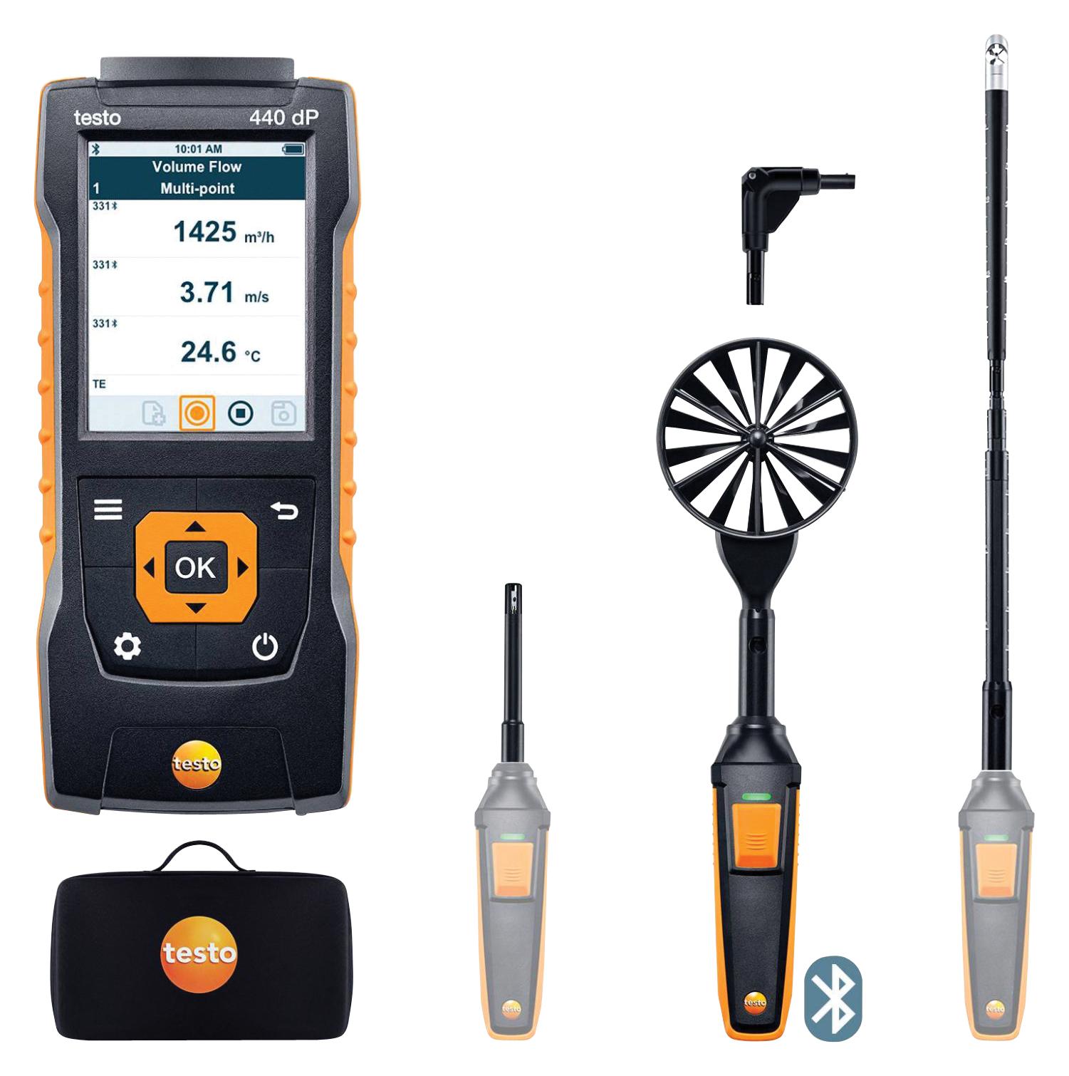 0563 4410 AIR FLOW COMBO KIT 2 WITH BT TESTO