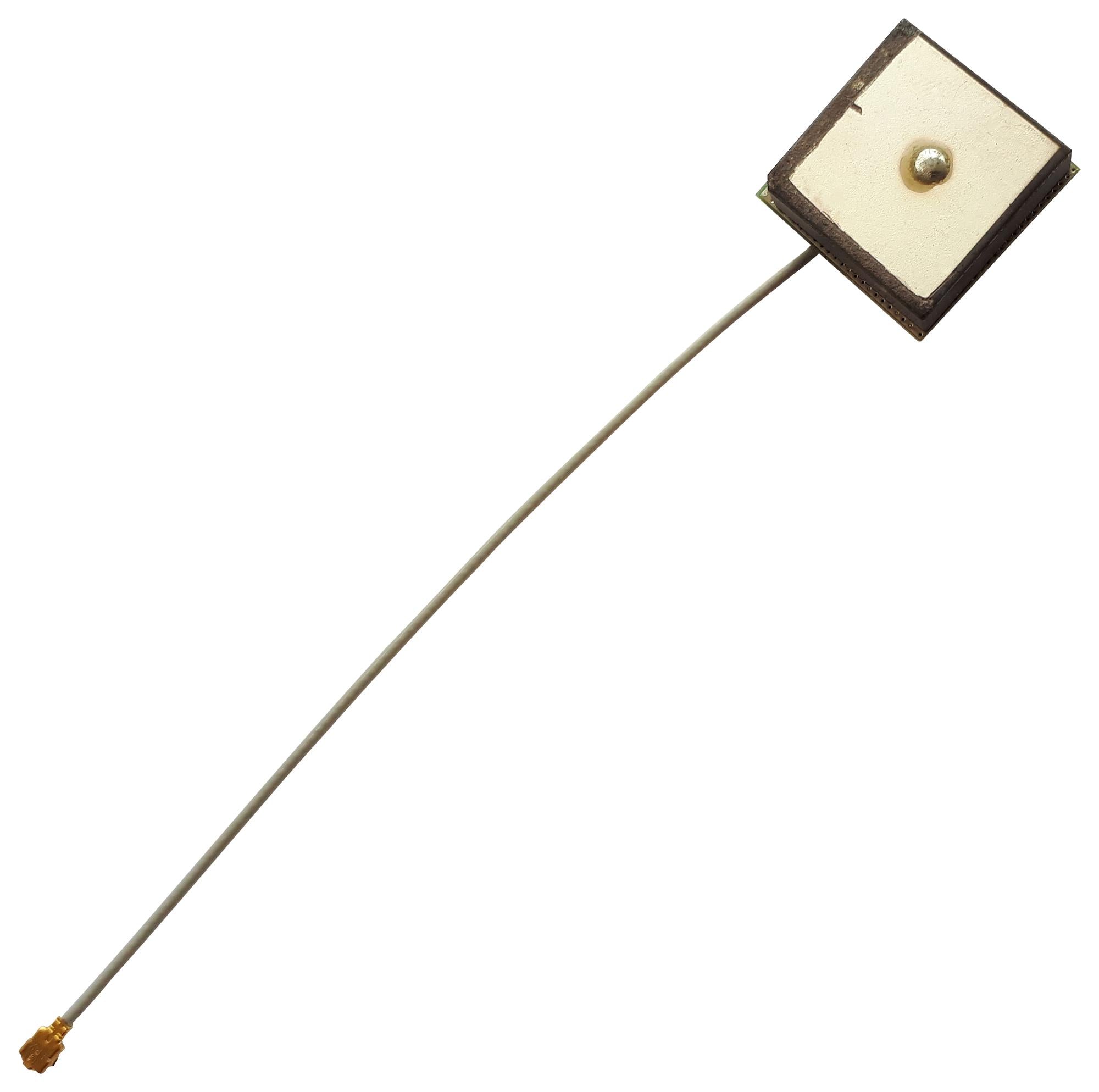 ECHO26A/0.1M/IPEX/S/S/15 PATCH ANTENNA, 1.57542GHZ, 27DBI SIRETTA