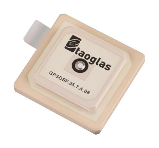 GPSDSF.35.7.A.08 PATCH ANTENNA, 1.602GHZ, 3.6DBI TAOGLAS