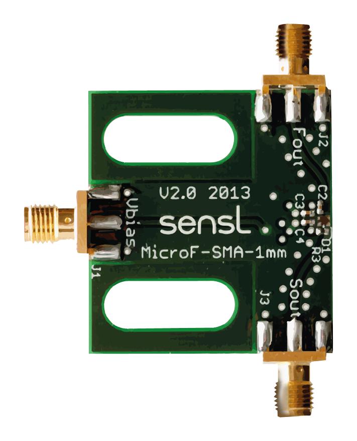 MICROFC-SMA-10020-GEVB EVAL BRD, SILICON PHOTOMULTIPLIER SENSOR ONSEMI