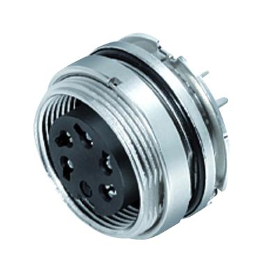 09-0132-290-12 CIRCULAR CONNECTOR, RCPT, 12POS, PANEL BINDER