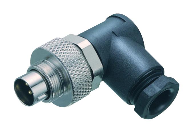 99-0421-70-07 CIRCULAR CONN, PLUG, R/A, 7POS, CABLE BINDER