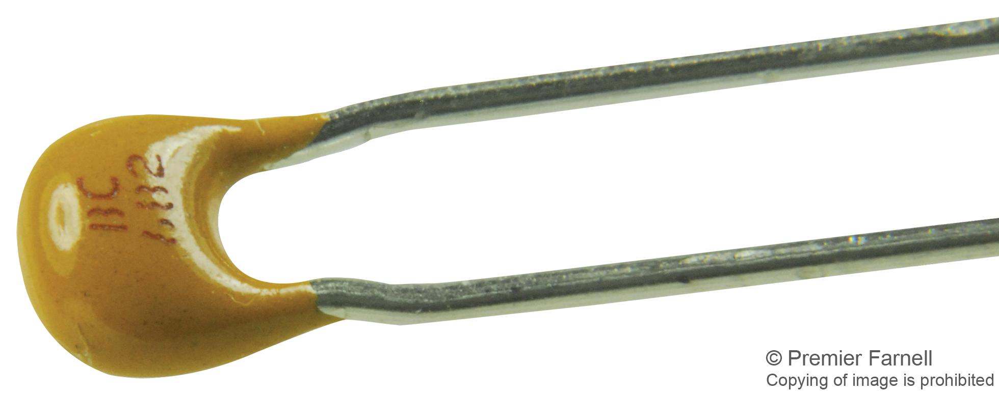 C430C225K5R5TA CAP, 2.2UF, 50V, MLCC, AXIAL KEMET