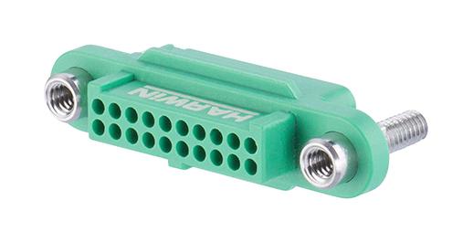 G125-2242096F3 CONN HOUSING, RCPT, 20POS, 2ROW, 1.25MM HARWIN
