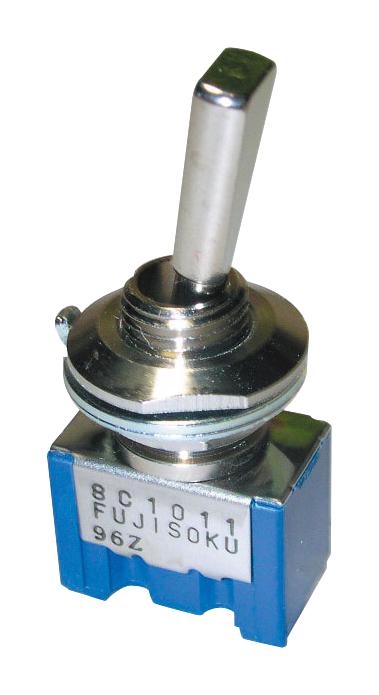 8C2041-Z TOGGLE SW, DPDT, 6A, 125V, PANEL NIDEC COPAL ELECTRONICS