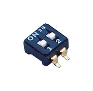 CFS-0202MB DIP SWITCH, SPST-NO, 0.1A, 6V, SMD NIDEC COPAL ELECTRONICS