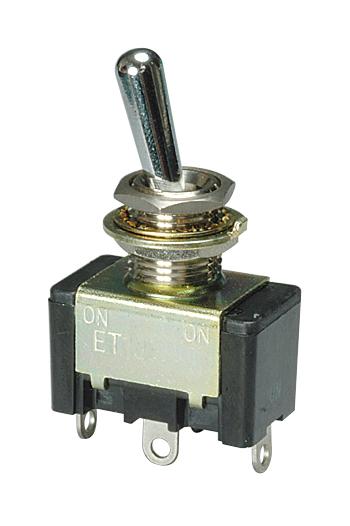 ET105A12-Z TOGGLE SW, SPST, 5A, 125V, PANEL NIDEC COPAL ELECTRONICS