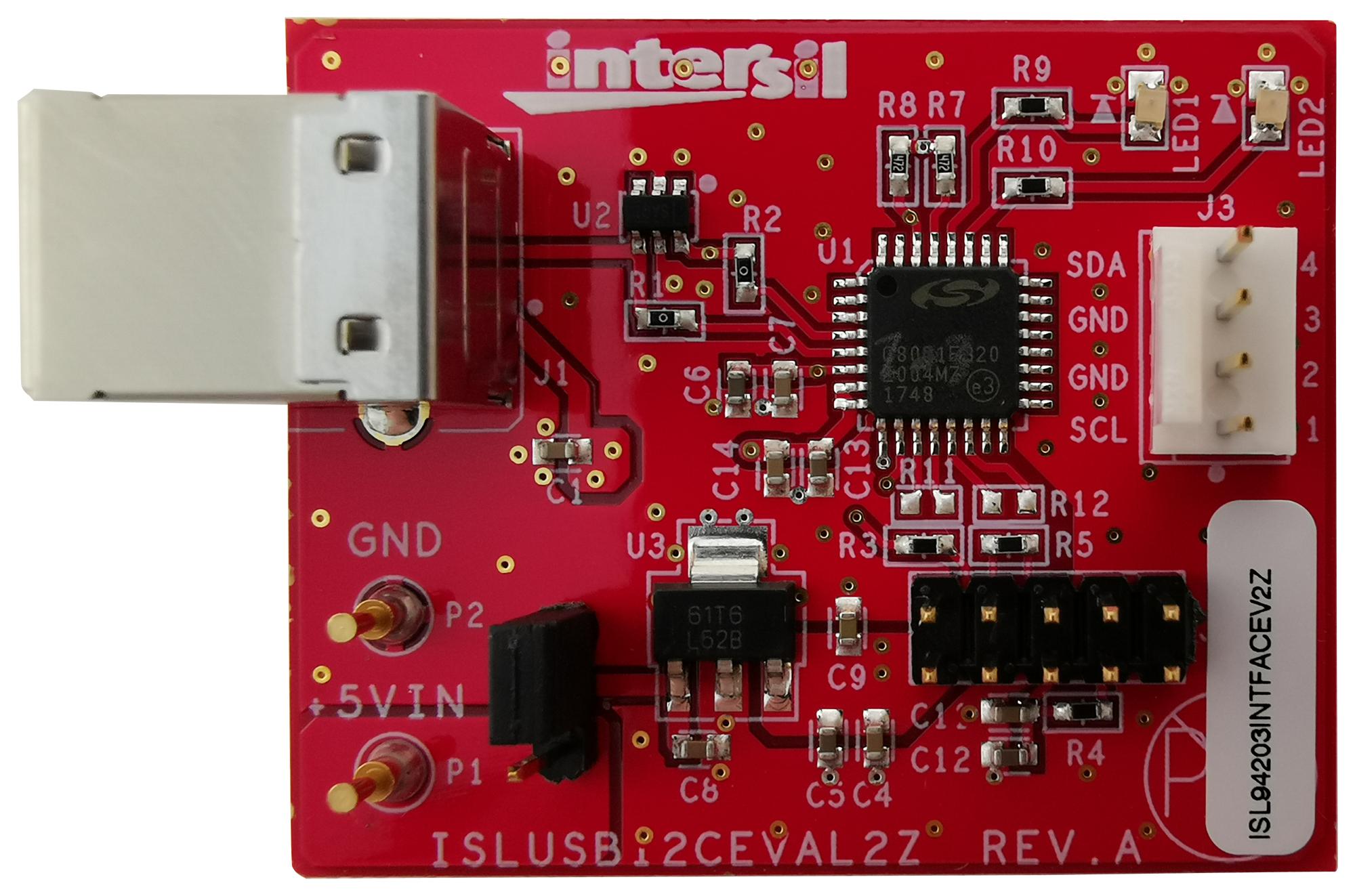 ISL94203INTFACEKIT1Z USB TO I2C INTERFACE KIT, BATTERY EV BRD RENESAS