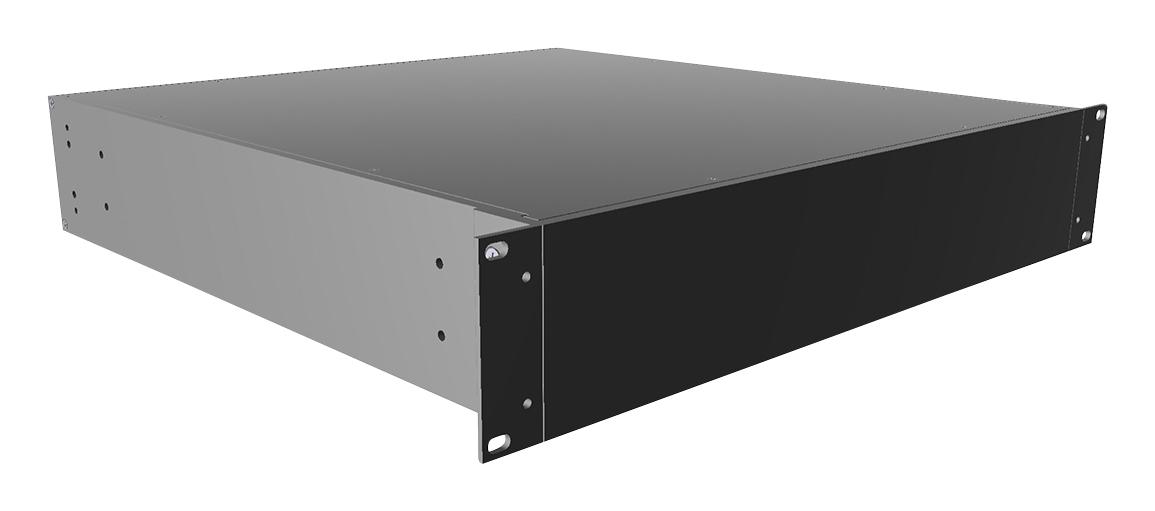 RM2U1918SBK RACK MOUNT CABINET, ALUM, BLACK HAMMOND