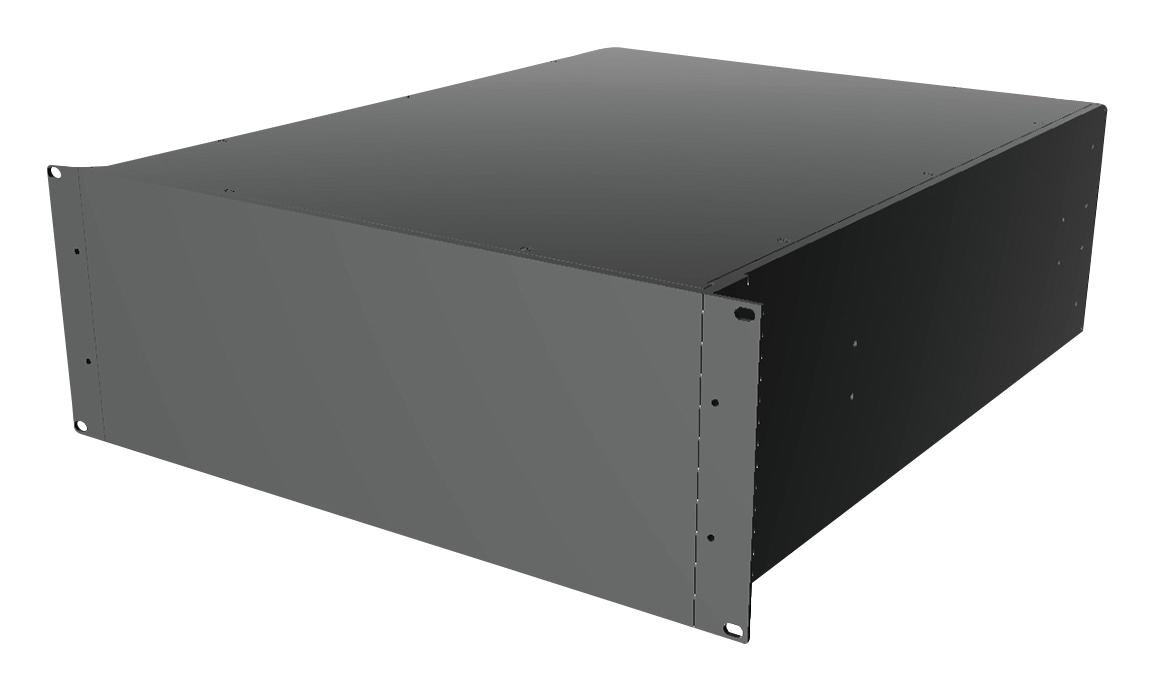 RM4U1922SBK RACK MOUNT CABINET, 4U, ALUM, BLACK HAMMOND