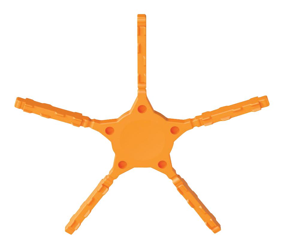 832-500 CODING KEY CARRIER, ORANGE, TB WAGO