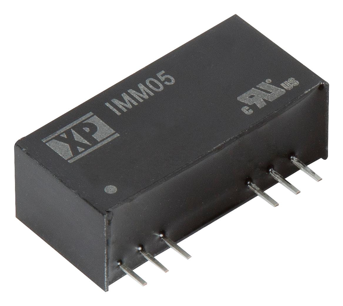 IMM0505D12 DC-DC CONVERTER, 2 O/P, 5W XP POWER