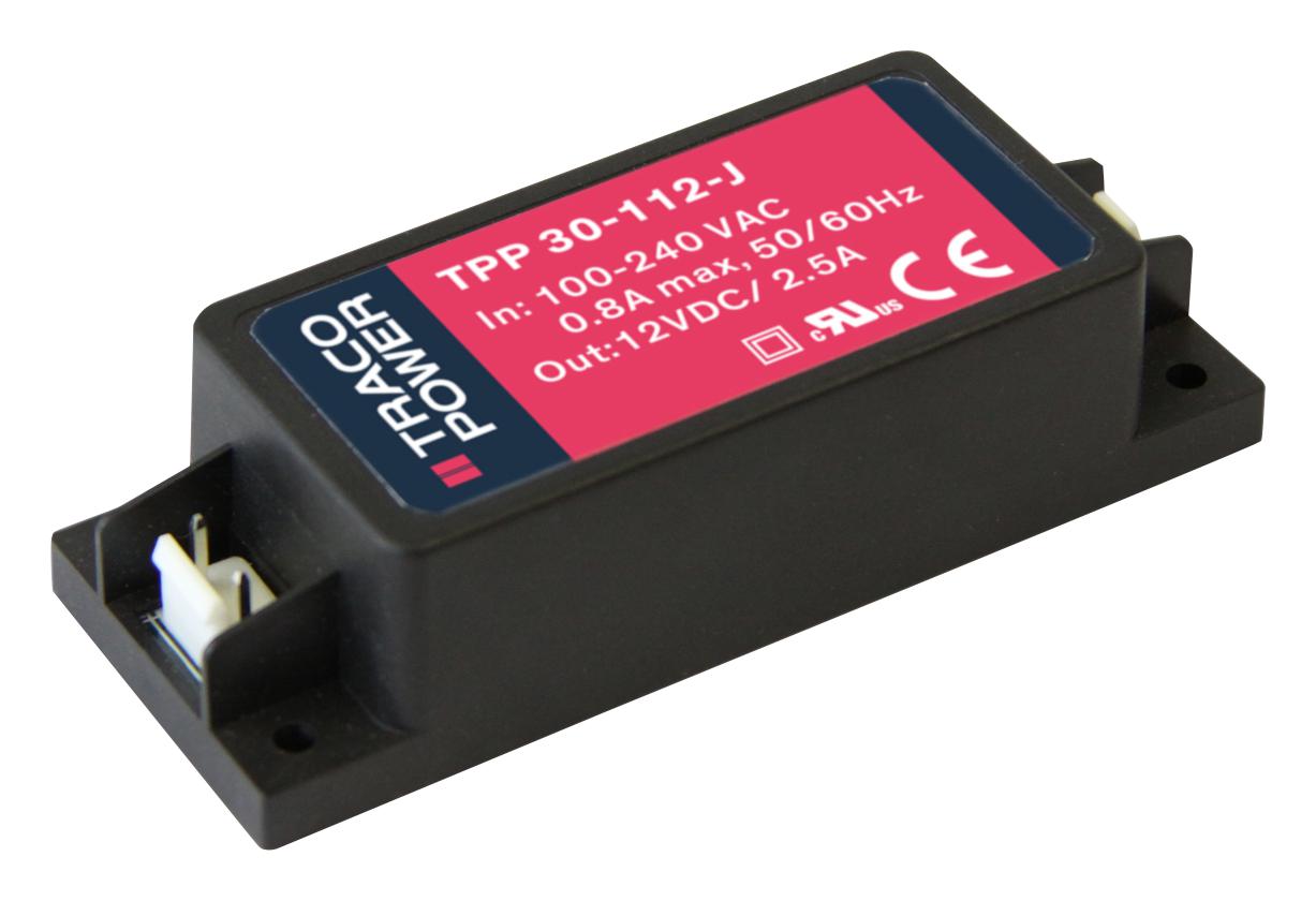 TPP 30-105-J POWER SUPPLY, AC-DC, 5V, 6A TRACO POWER