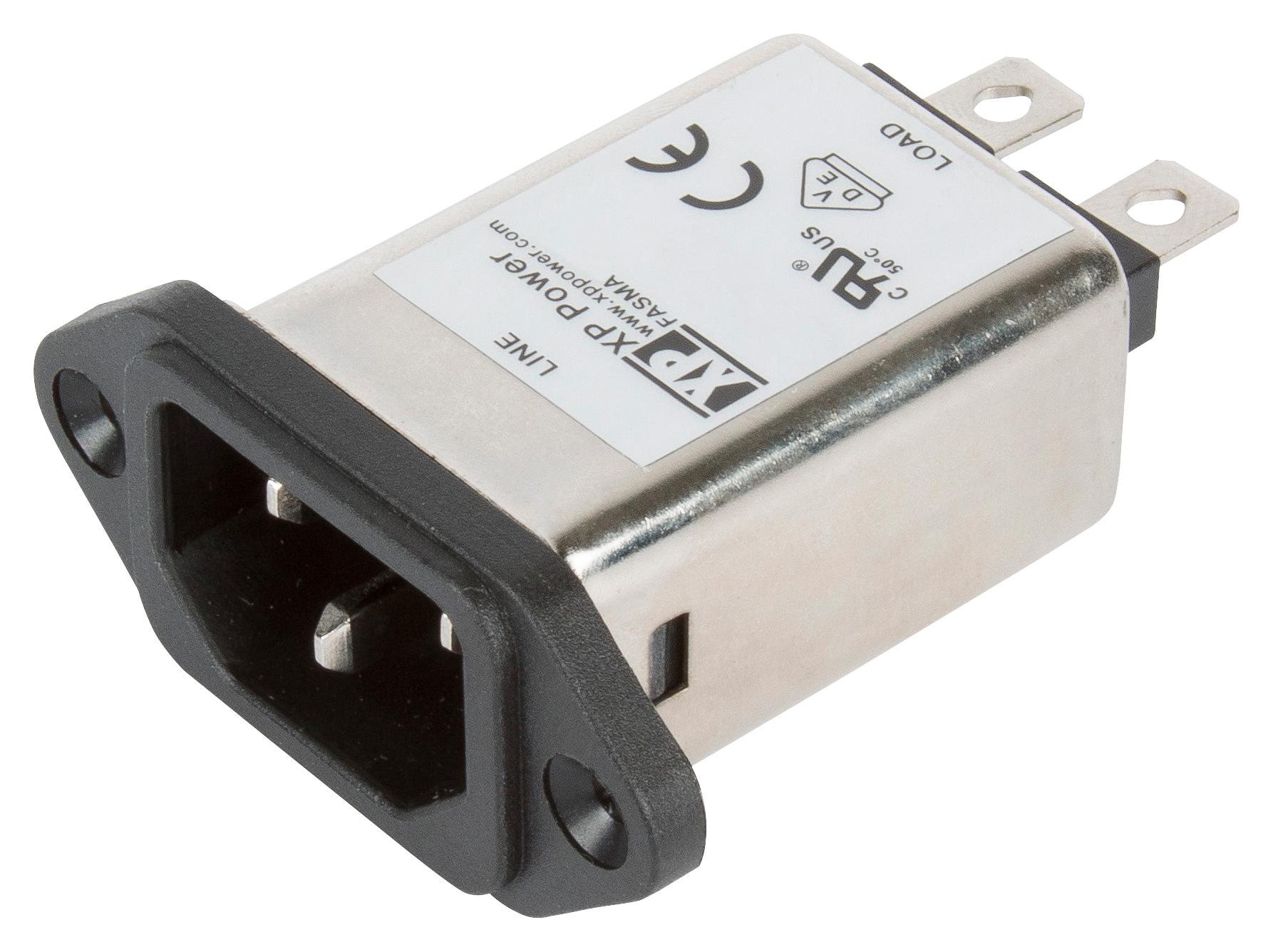 FASMA06SFR IEC FILTER, MEDICAL, 800UH, 6A, QC XP POWER