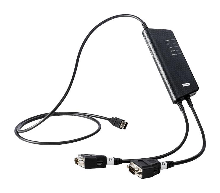 00965-3 INTERFACE, USB-2 X RS-232 SERIAL KVASER