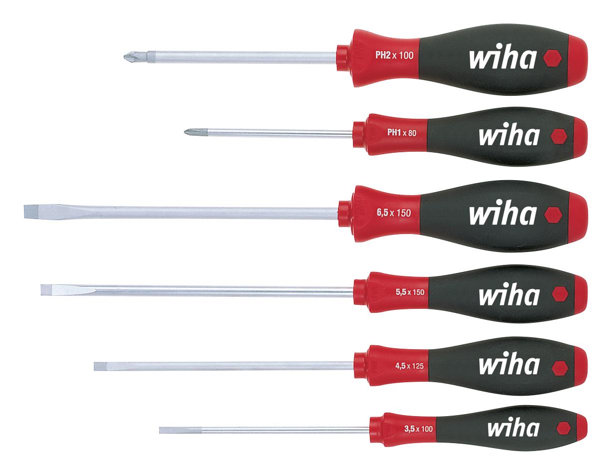 07152 SCREWDRIVER SET, 6PC WIHA