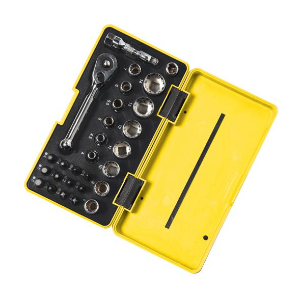 T4654 POCKET SOCKET SET, 28PC CK TOOLS