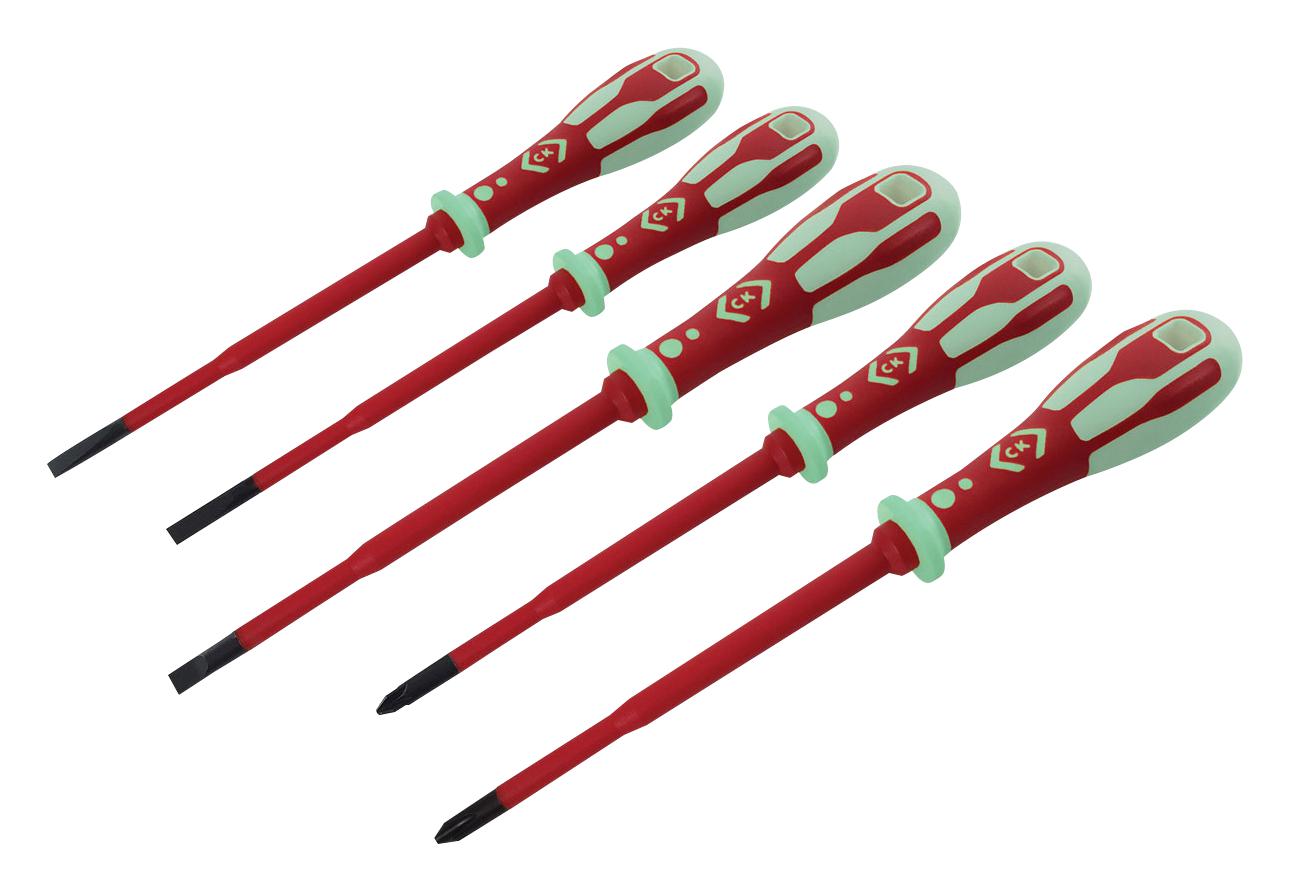T49283PD SCREWDRIVER SET, 5PC CK TOOLS