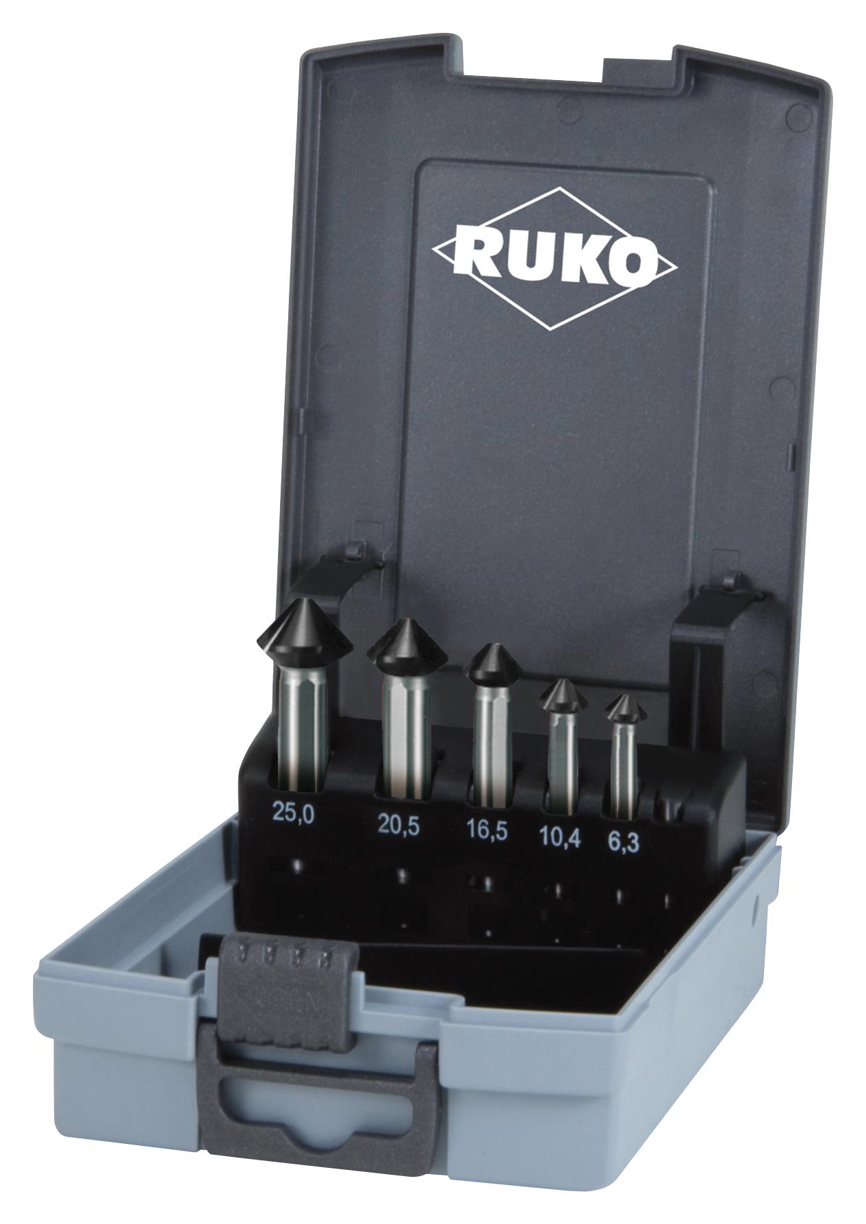 102791EPRO ULTIMATE CUT COUNTERSINKER 5-PIECE CO RUKO