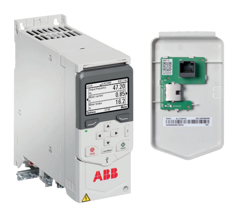 ACS480-04-046A-4+J424+OL540 MOTOR DRIVE, 3-PH, 22KW, 380-480VAC ABB