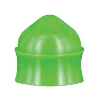 8001009 POLYETHYLENE PISTON, 30/55CC, GREEN,PK20 FISNAR