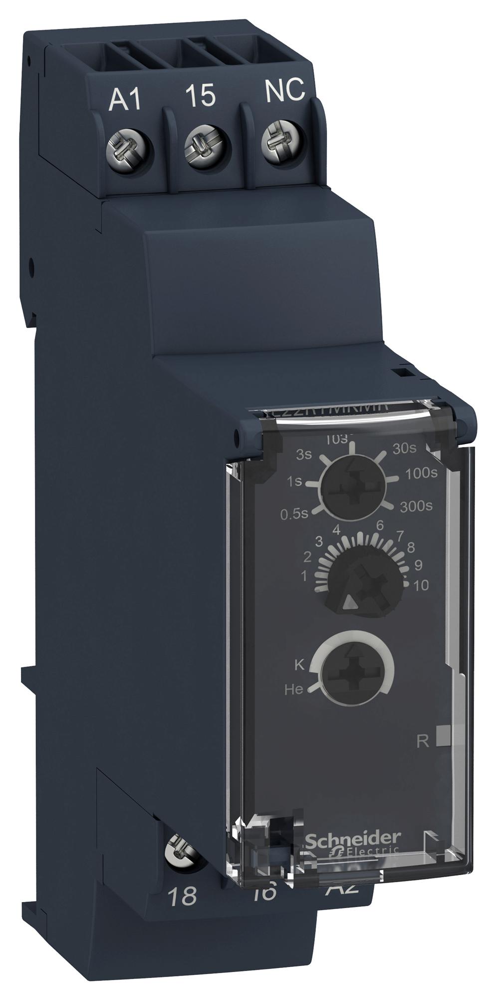 RE22R1MKMR TIME DELAY RELAY, SPDT, 300S, 250V, 5A SCHNEIDER ELECTRIC