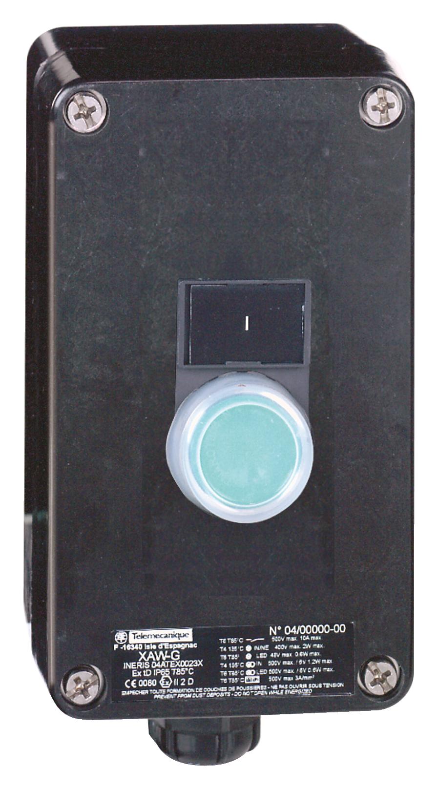 XAWF100EX CONTROL STATION SWITCH, SPST-NO SCHNEIDER ELECTRIC