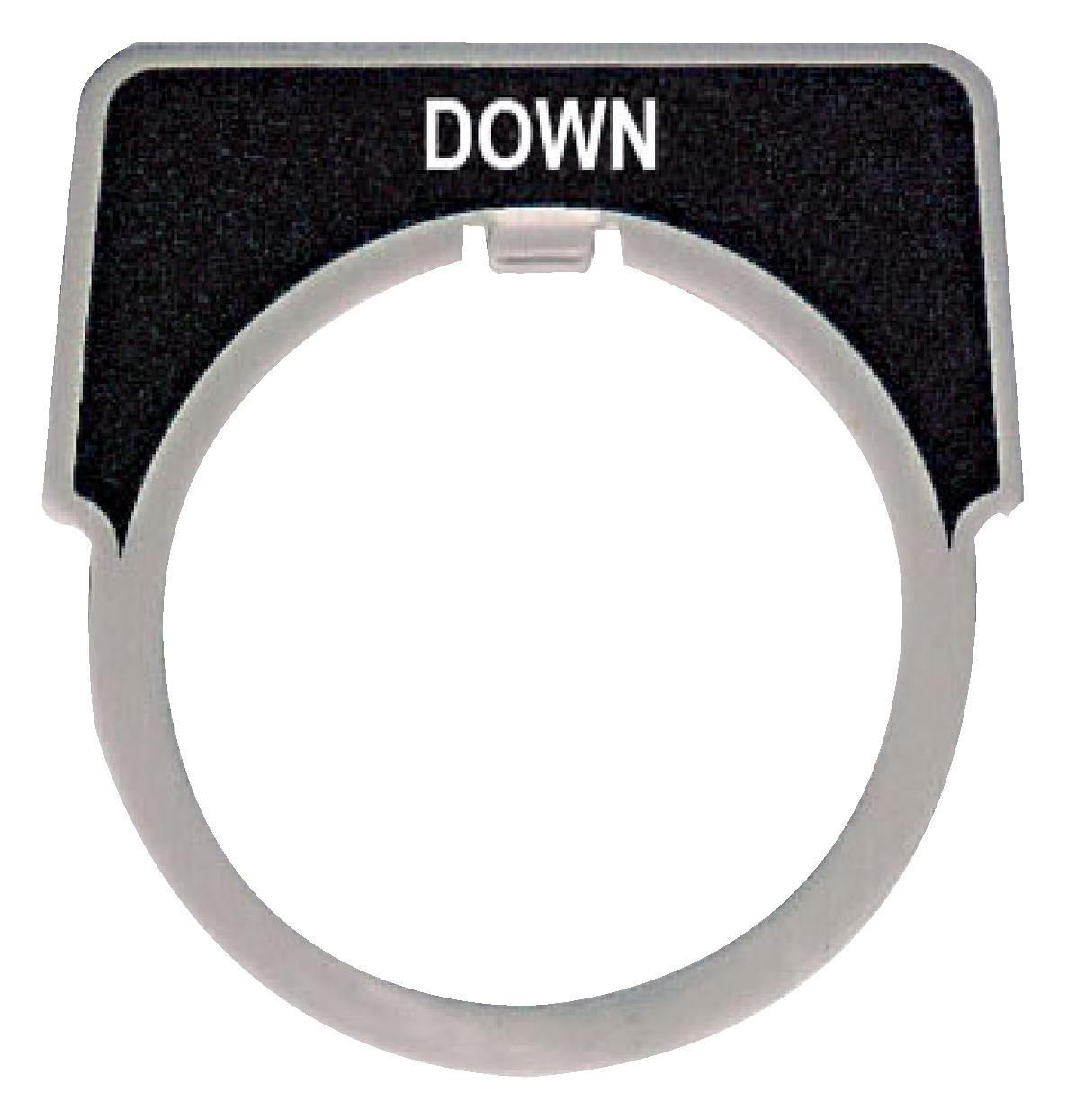 9001KN210 LEGEND PLATE, 30MM CONTROL & SIGNAL UNIT SCHNEIDER ELECTRIC