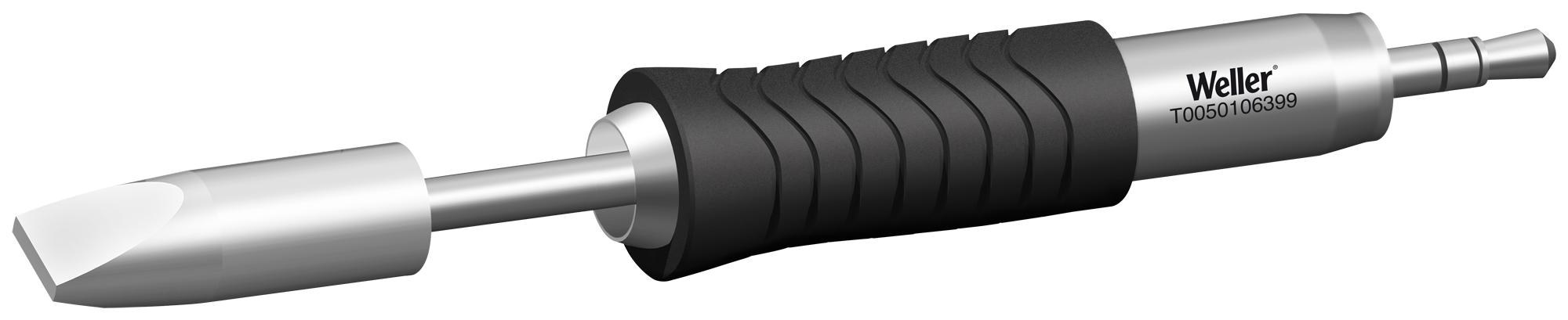 RTU 076 S MS SOLDERING TIP, CHISEL, 7.6MM WELLER