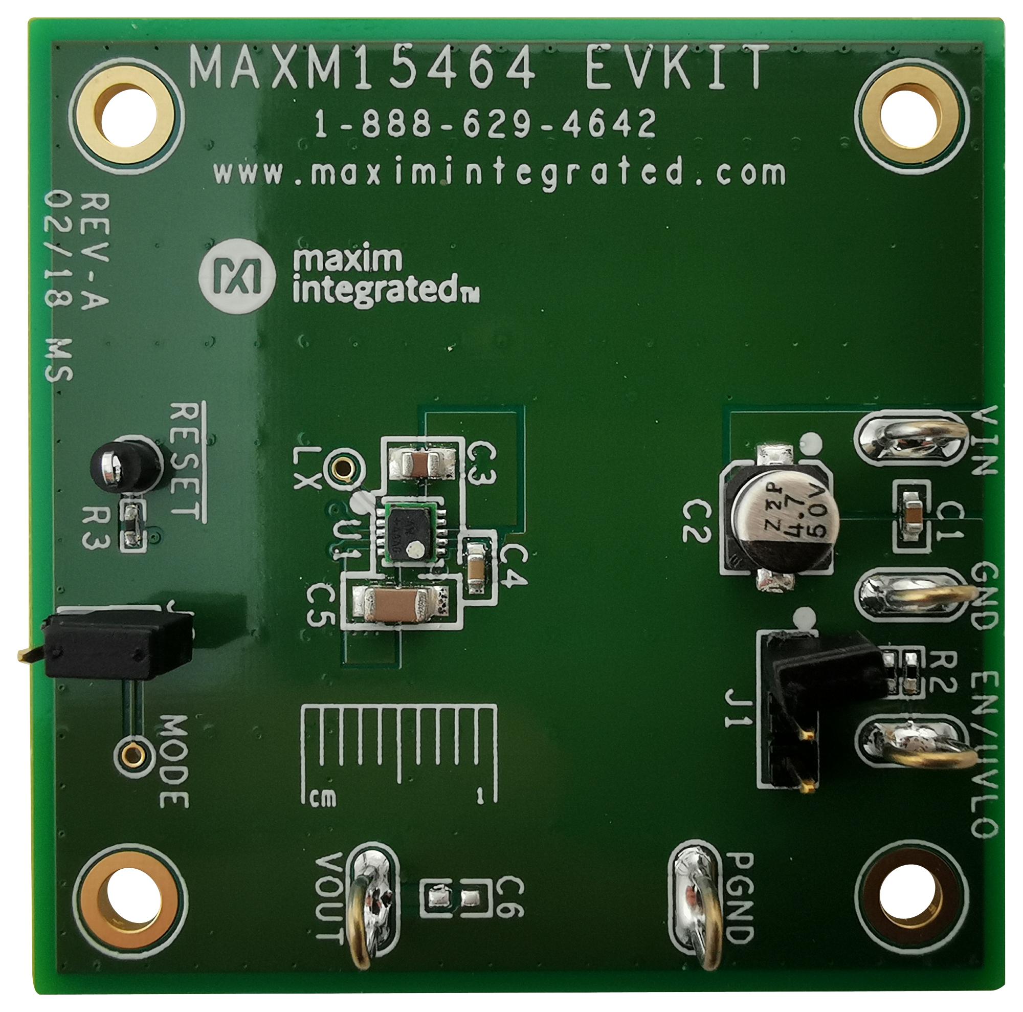 MAXM15464EVKIT# EVAL KIT, SYNC BUCK CONVERTER MAXIM INTEGRATED / ANALOG DEVICES