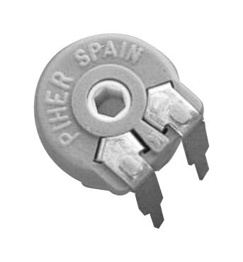 PTC10MV10-104A1010-P10-STEPPED TRIMMER, 100K, 0.33W, 1TURN AMPHENOL PIHER SENSORS AND CONTROLS