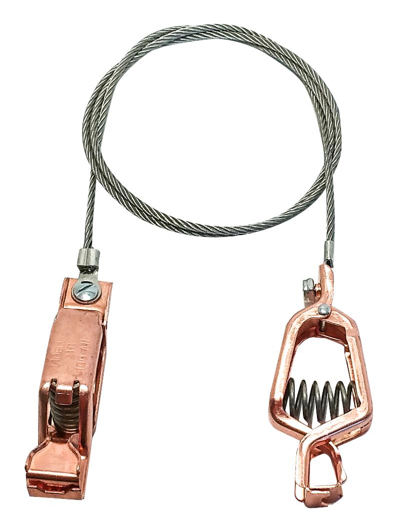 AI-000501-36. GRND CORD, ALLIGATOR-ALLIGATOR, 914.4MM MUELLER ELECTRIC