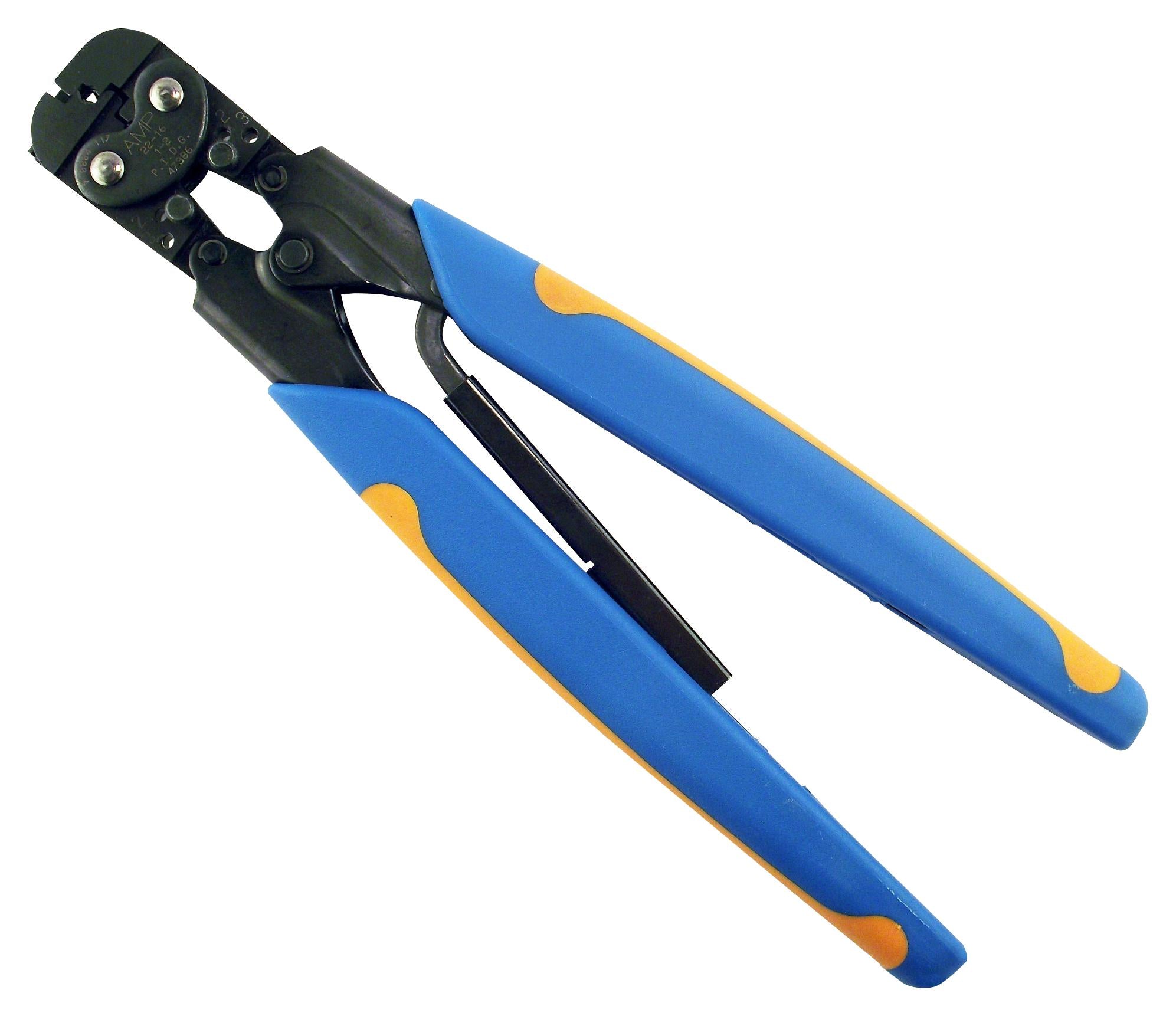 47386-4 CRIMP TOOL, PIDG/PLASTI-GRIP 22-14 AWG AMP - TE CONNECTIVITY