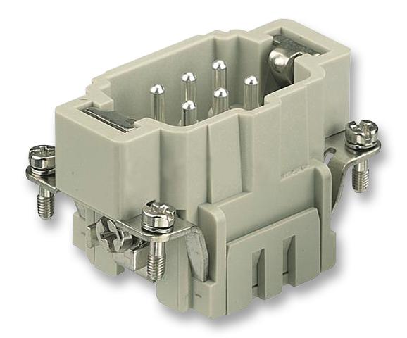 09 33 006 2616 PLUG, HAN6E, 6WAY HARTING