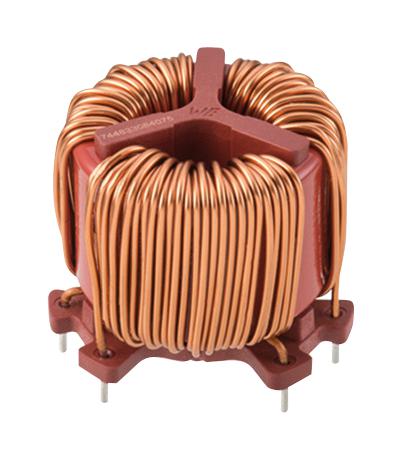 744833052100 COMMON MODE POWER LINE CHOKE, 5.2MH, 10A WURTH ELEKTRONIK