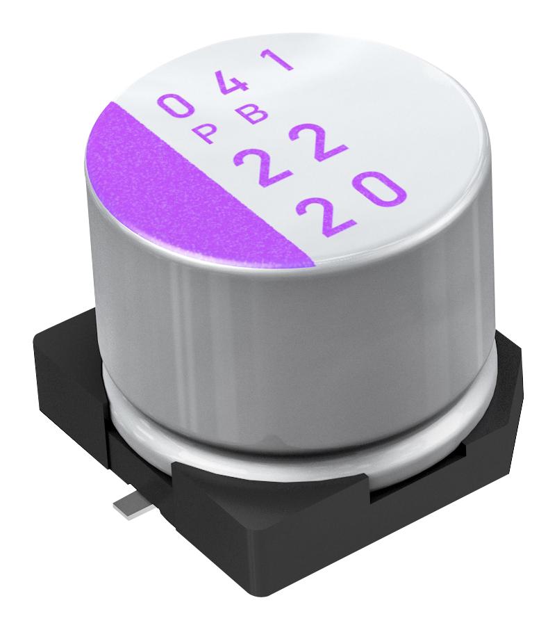 16SVF1000MX CAP, 1000UF, 16V, ALU ELEC, POLYMER, SMD PANASONIC