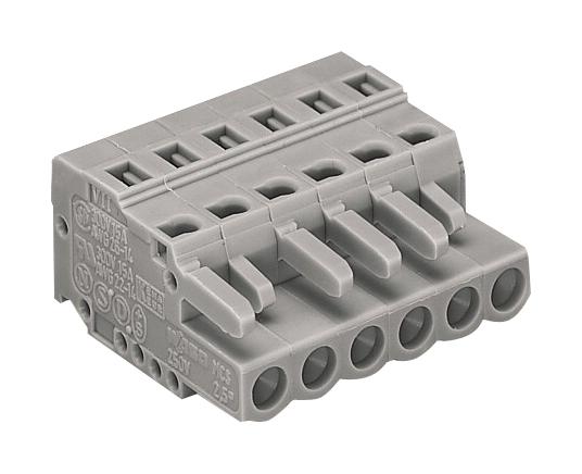 231-107/026-000 1-CONDUCTOR FEMALE PLUG WAGO