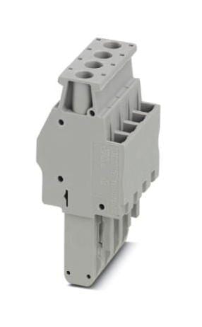 UPBV 4/ 4 TERMINAL BLOCK, PLUGGABLE, 4WAY, GREY PHOENIX CONTACT