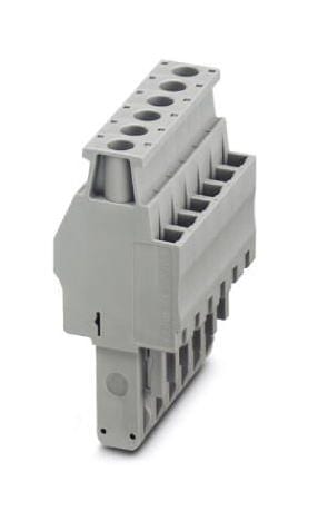 UPBV 4/ 6 TERMINAL BLOCK, PLUGGABLE, 6WAY, GREY PHOENIX CONTACT