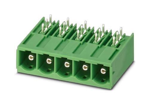 PC 6-16/ 5-G1U-10,16 TERMINAL BLOCK, HEADER, R/A, 5WAY, TH PHOENIX CONTACT
