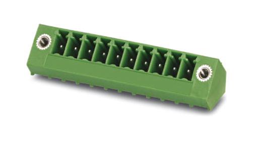 SMC 1,5/ 2-GF-3,81 TERMINAL BLOCK, HEADER, 2WAY, TH PHOENIX CONTACT